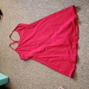 Outdoor voices red exercise dress